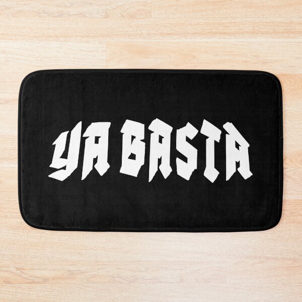 Item preview, YA BASTA. - ENOUGH IS ENOUGH. BANNER. WHITE. designed and sold by 5hertz.