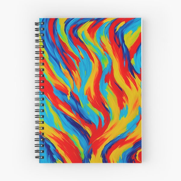 Aperçu de l'œuvre Énergie vibrante créée et vendue par CustomStickerCo.