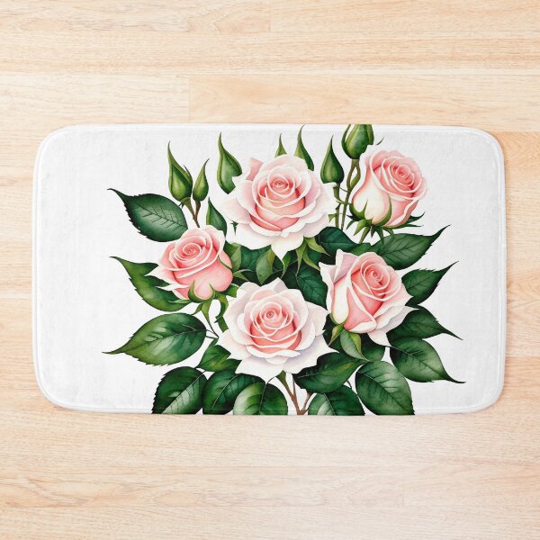 Item preview, Watercolor painting of roses designed and sold by Harmonysens.