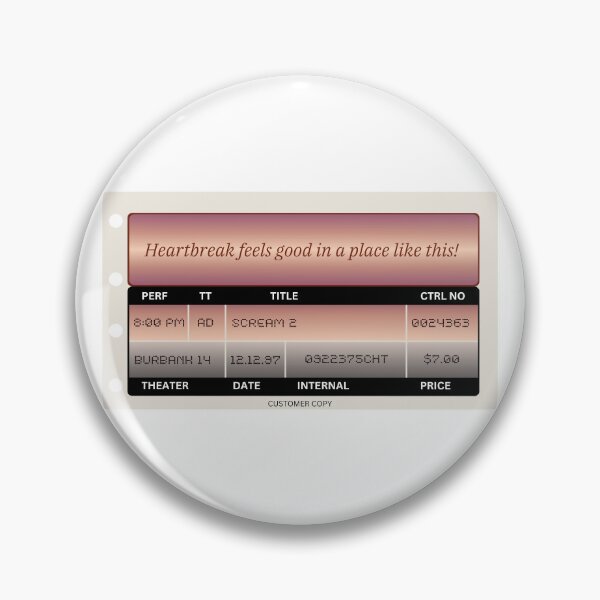 Item preview, Scream 2 Movie Theater Ticket Stub Horror Film AMC Slasher designed and sold by franklinfargo.
