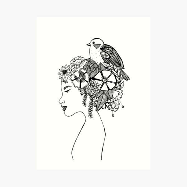 blue skies are coming Art Print