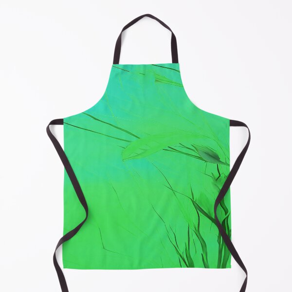 Item preview, Prairie Grass Flowing in the Wind Lime Green Blue Sun designed and sold by deniselynnimage.