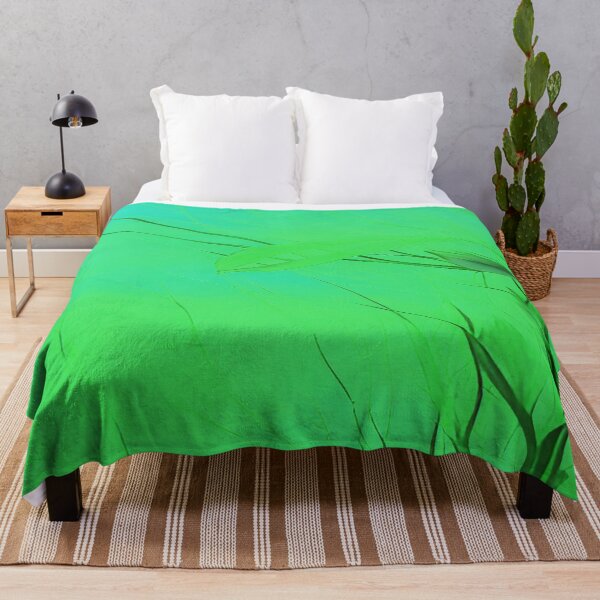 Item preview, Prairie Grass Flowing in the Wind Lime Green Blue Sun designed and sold by deniselynnimage.