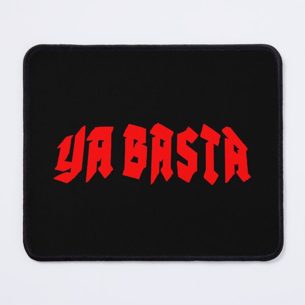 Item preview, YA BASTA. - ENOUGH IS ENOUGH. BANNER. RED. designed and sold by 5hertz.