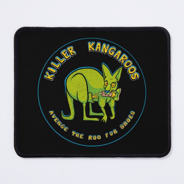 Item preview, Killer Kangaroos Avenge the Roo Fur Shoes designed and sold by CreatureSketch.