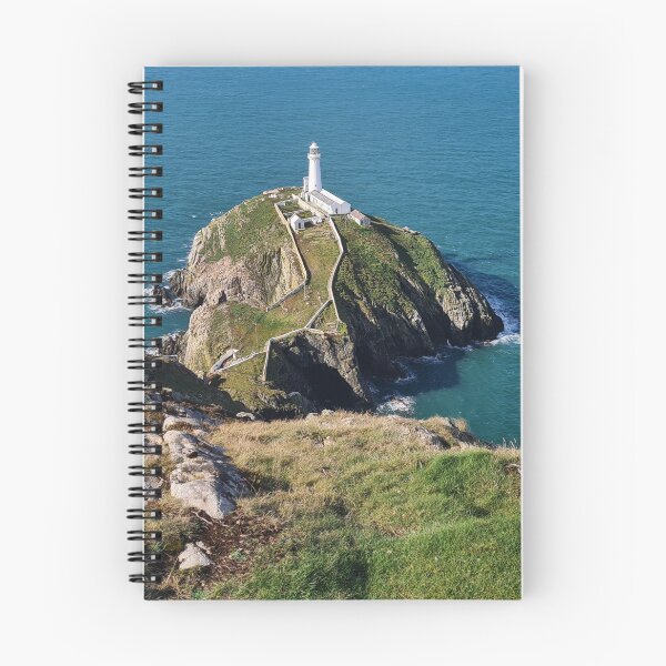 Item preview, Beautiful Morning at Southstack Lighthouse designed and sold by Kat Simmons.