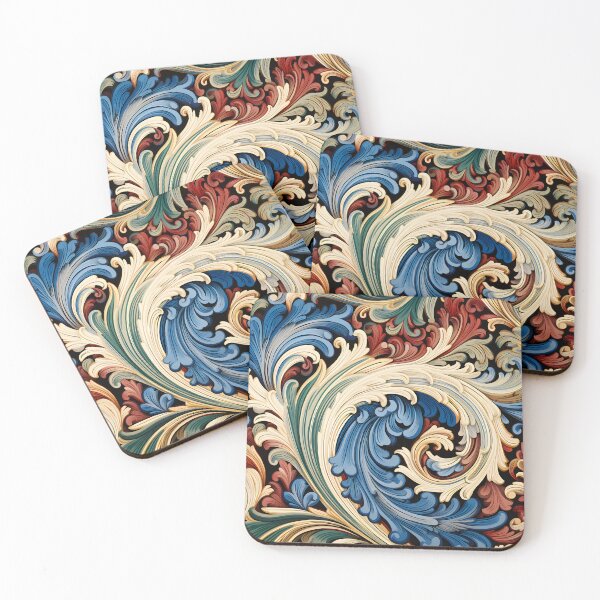 Item preview, Ottoman art in vivid colors II: A fusion of stylized floral motifs and vibrant geometric designs. designed and sold by InsaneLEDP.