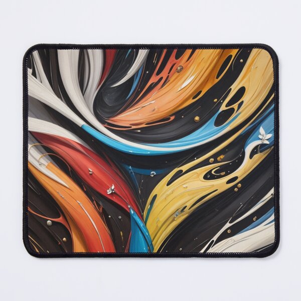 Item preview, abstract art Harmony of Contrasts designed and sold by CustomStickerCo.