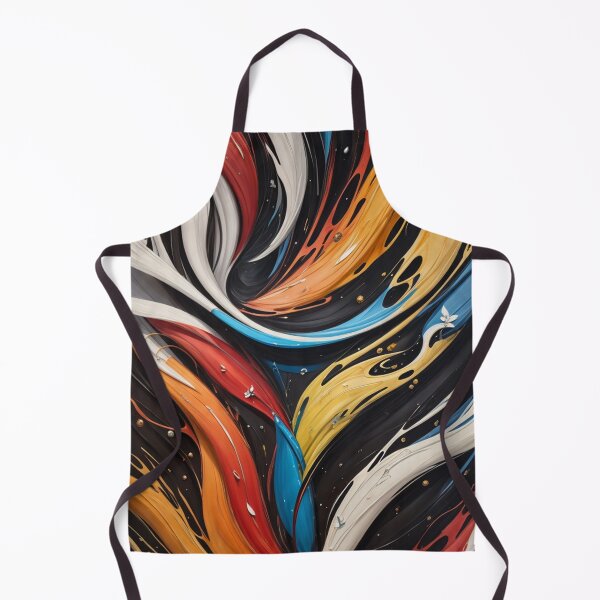 Item preview, abstract art Harmony of Contrasts designed and sold by CustomStickerCo.