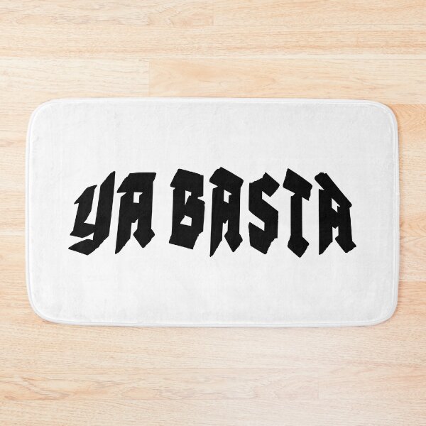 Item preview, YA BASTA. - ENOUGH IS ENOUGH. BANNER. BLACK. designed and sold by 5hertz.