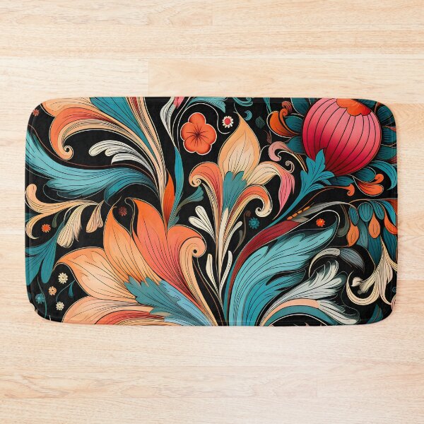 Item preview, Ottoman art in vivid colors III: A fusion of stylized floral motifs and vibrant geometric designs. designed and sold by InsaneLEDP.