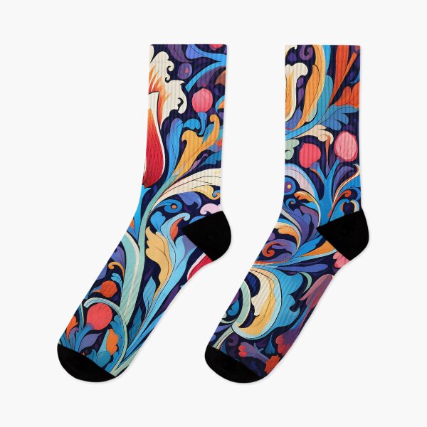 Item preview, Ottoman art in vivid colors IV: A fusion of stylized floral motifs and vibrant geometric designs. designed and sold by InsaneLEDP.