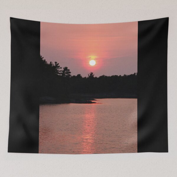 Item preview, Pointe Au Baril Sunset IV designed and sold by Deb Oppermann.