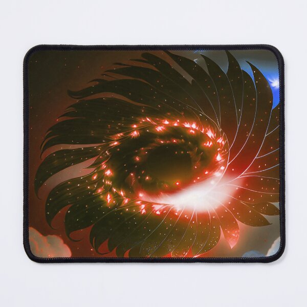 Item preview, Galaxy of Floral Petals Rotating in the Night Orange designed and sold by deniselynnimage.