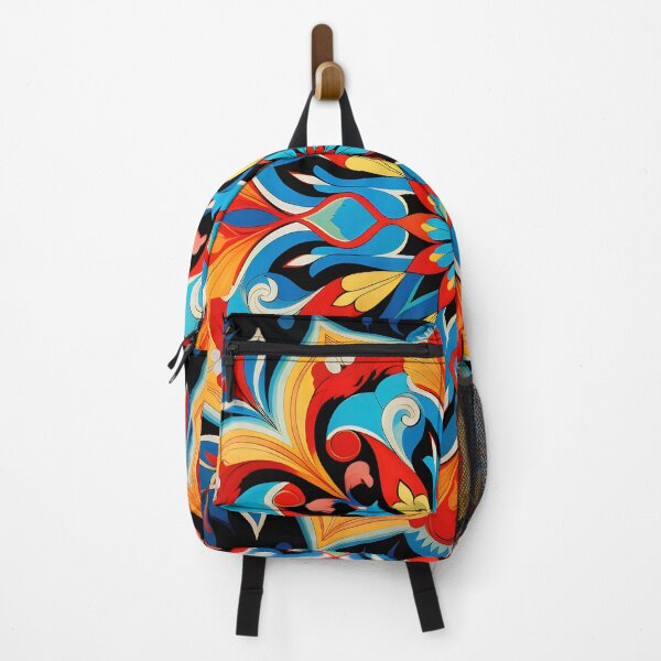 Item preview, Ottoman art in vivid colors VI: A fusion of stylized floral motifs and vibrant geometric designs. designed and sold by InsaneLEDP.