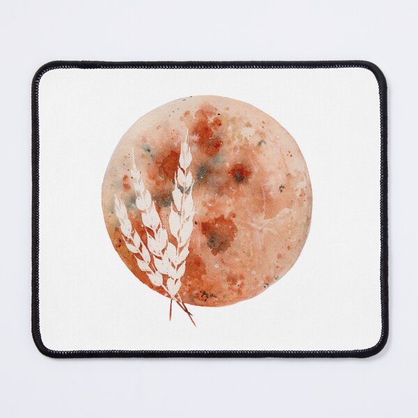 Item preview, Full Harvest Moon Watercolor designed and sold by Elaine McGhee.