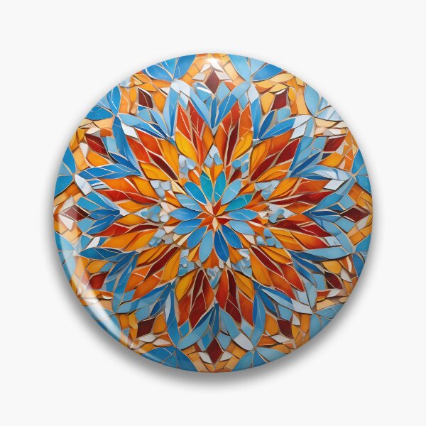 Item preview, Ottoman art in vivid colors VII: A fusion of stylized floral motifs and vibrant geometric designs. designed and sold by InsaneLEDP.