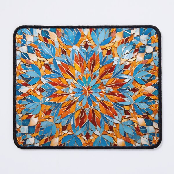 Item preview, Ottoman art in vivid colors VII: A fusion of stylized floral motifs and vibrant geometric designs. designed and sold by InsaneLEDP.
