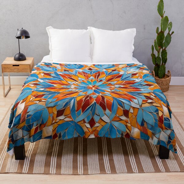 Item preview, Ottoman art in vivid colors VII: A fusion of stylized floral motifs and vibrant geometric designs. designed and sold by InsaneLEDP.