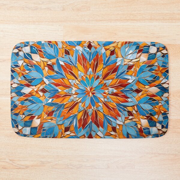 Item preview, Ottoman art in vivid colors VII: A fusion of stylized floral motifs and vibrant geometric designs. designed and sold by InsaneLEDP.