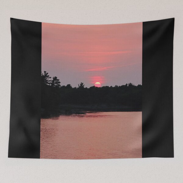Item preview, Pointe Au Baril Sunset V designed and sold by Deb Oppermann.