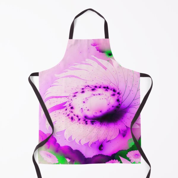 Item preview, Galaxy of Floral Petals Rotating in the Night lavender and Green designed and sold by deniselynnimage.