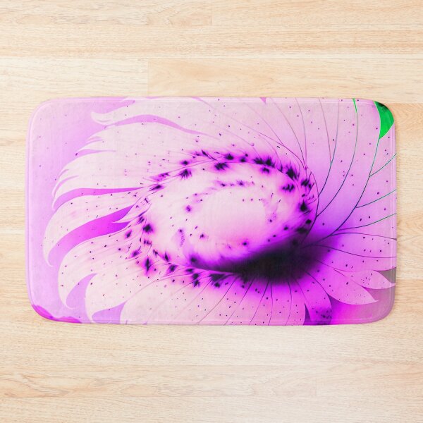 Item preview, Galaxy of Floral Petals Rotating in the Night lavender and Green designed and sold by deniselynnimage.