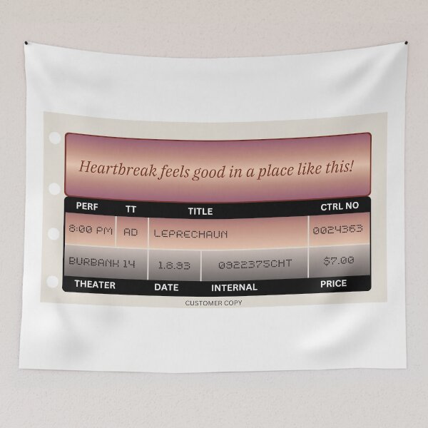 Item preview, Leprechaun Movie Theater Ticket Stub Horror Film AMC designed and sold by franklinfargo.