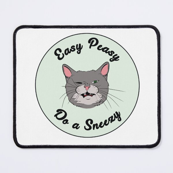 Item preview, Easy Peasy, Do a Sneezy! designed and sold by LlyrionCosplay.