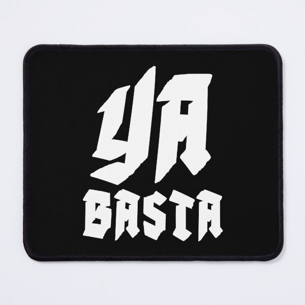 Item preview, YA BASTA - ENOUGH IS ENOUGH. SQUARE. WHITE. designed and sold by 5hertz.