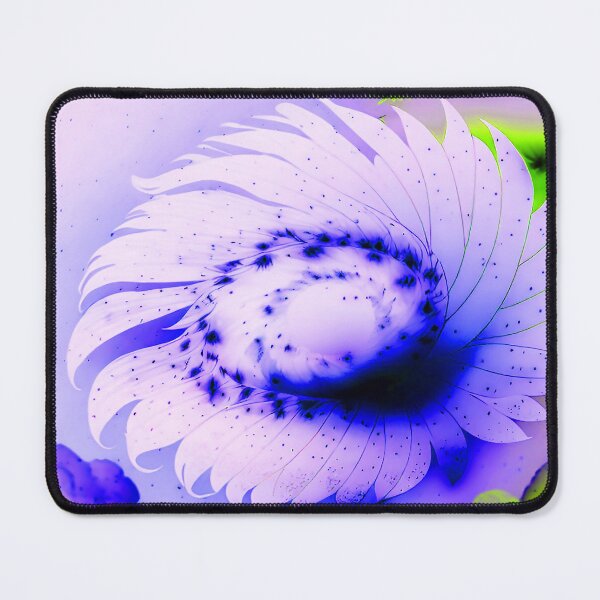 Item preview, Galaxy of Floral Petals Rotating in the Night Blue and Green designed and sold by deniselynnimage.