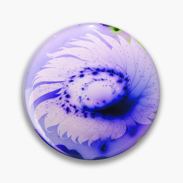 Item preview, Galaxy of Floral Petals Rotating in the Night Blue and Green designed and sold by deniselynnimage.