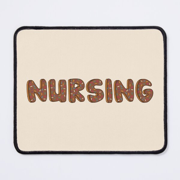 Item preview, Copy of NursingWord Shaped Like Chocolate Donuts designed and sold by ITCHAWAWAA.
