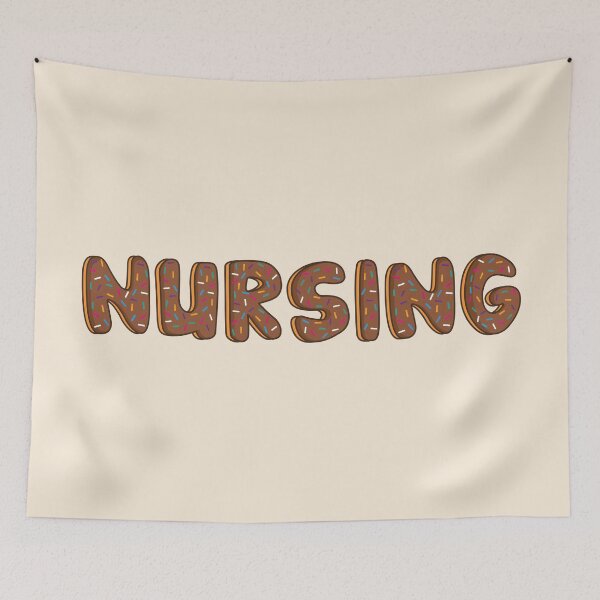 Item preview, Copy of NursingWord Shaped Like Chocolate Donuts designed and sold by ITCHAWAWAA.