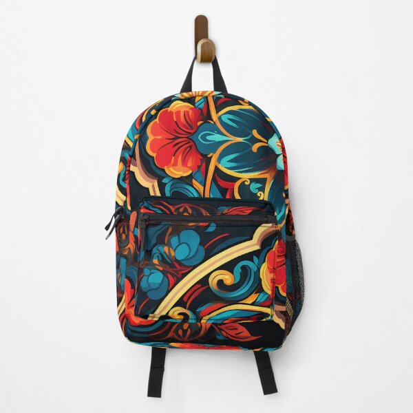 Item preview, Ottoman art in vivid colors IX: A fusion of stylized floral motifs and vibrant geometric designs. designed and sold by InsaneLEDP.