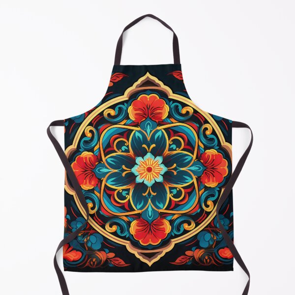 Item preview, Ottoman art in vivid colors IX: A fusion of stylized floral motifs and vibrant geometric designs. designed and sold by InsaneLEDP.