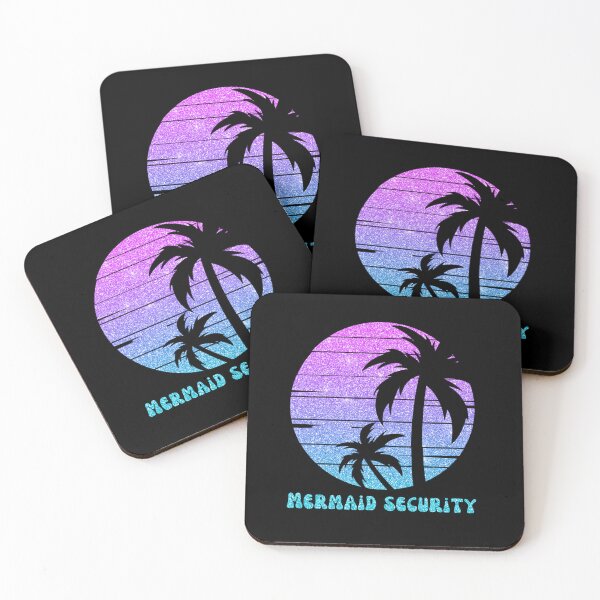 Item preview, MERMAID SECURITY - Summer Girl's Trip, Pacific Ocean, Vacay Mode, Sunset, Beach, Party Animal designed and sold by Sun Sand & Sea Art.