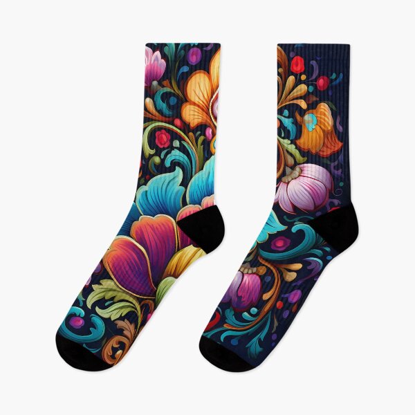 Item preview, Ottoman art in vivid colors X: A fusion of stylized floral motifs and vibrant geometric designs. designed and sold by InsaneLEDP.