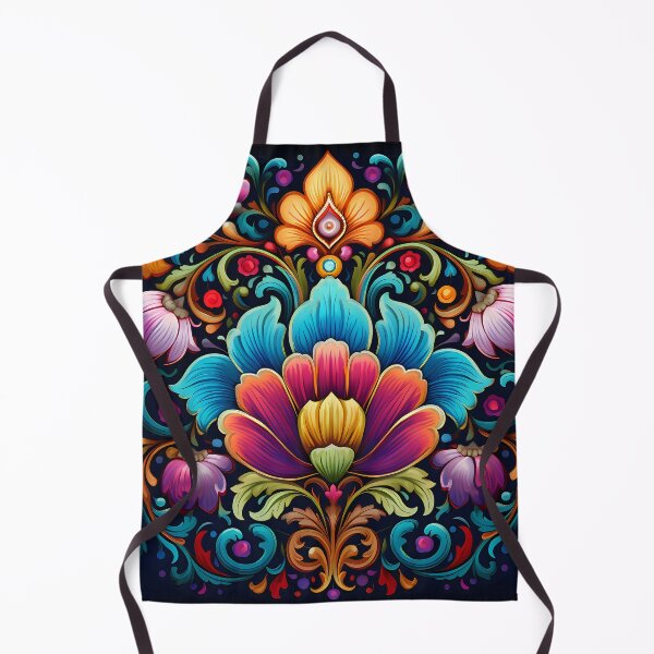 Item preview, Ottoman art in vivid colors X: A fusion of stylized floral motifs and vibrant geometric designs. designed and sold by InsaneLEDP.