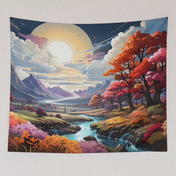 Item preview, Heavenlike Landscape designed and sold by Maxouniverse.