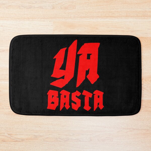 Item preview, YA BASTA - ENOUGH IS ENOUGH. SQUARE. RED. designed and sold by 5hertz.