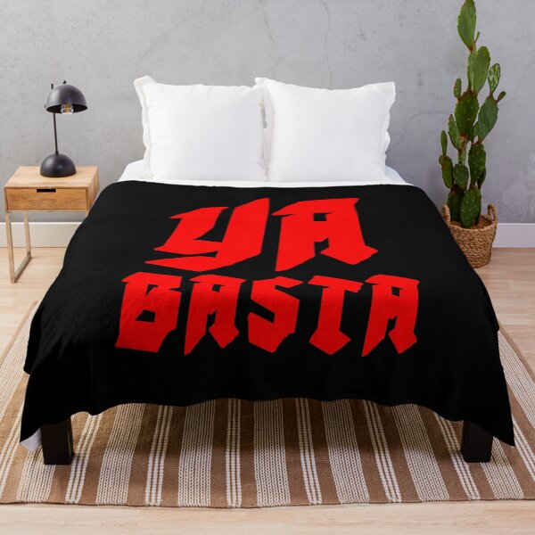 Item preview, YA BASTA - ENOUGH IS ENOUGH. SQUARE. RED. designed and sold by 5hertz.
