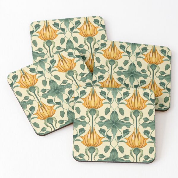 Item preview, Squash Blossom Pattern designed and sold by SAMicrogreens.