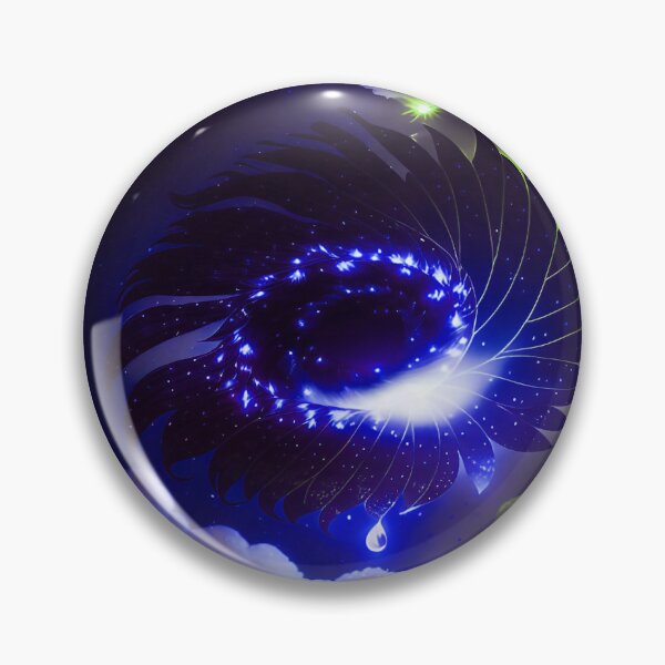 Item preview, Galaxy of Floral Petals Rotating in the Night Deep Purple Lime Green Highlights designed and sold by deniselynnimage.