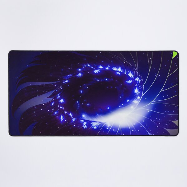 Item preview, Galaxy of Floral Petals Rotating in the Night Deep Purple Lime Green Highlights designed and sold by deniselynnimage.