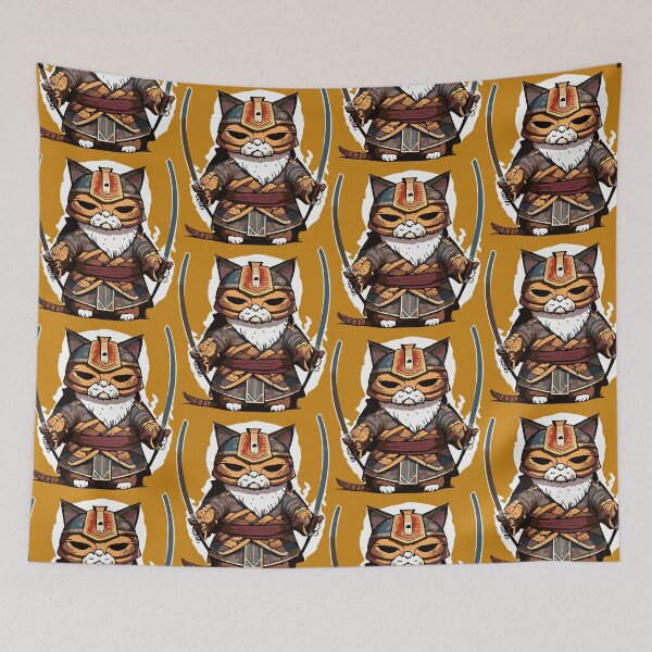 Item preview, Cat Samurai designed and sold by LuisAngelS.