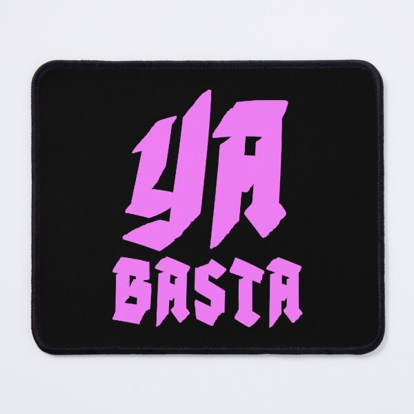 Item preview, YA BASTA - ENOUGH IS ENOUGH. SQUARE. PINK. designed and sold by 5hertz.