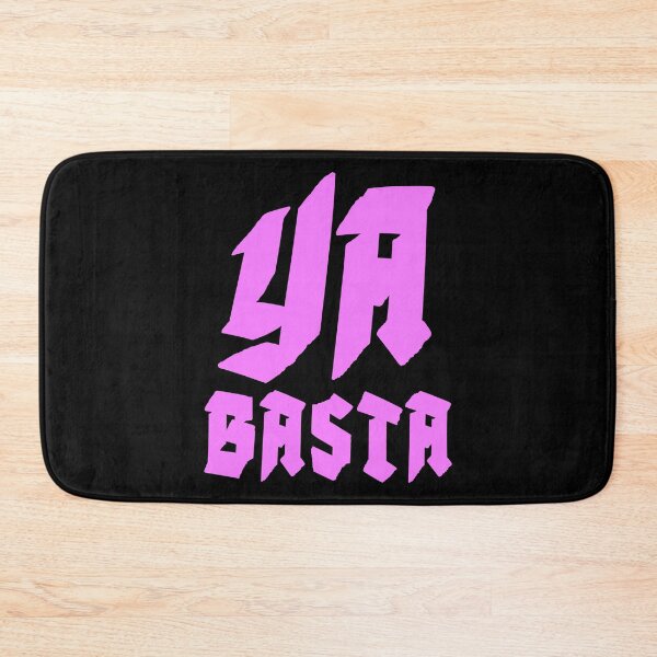 Item preview, YA BASTA - ENOUGH IS ENOUGH. SQUARE. PINK. designed and sold by 5hertz.