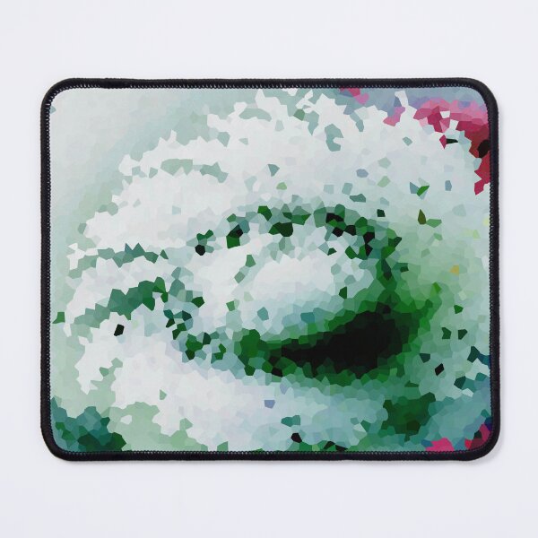 Item preview, Galaxy of Floral Petals Rotating in the Night Crystalized Green Purple designed and sold by deniselynnimage.