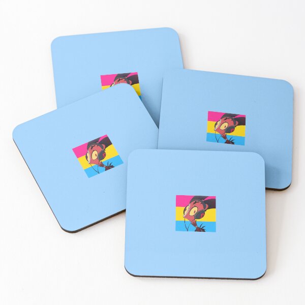 Item preview, Blitzø listening to music pansexual pride  designed and sold by kelseyca.